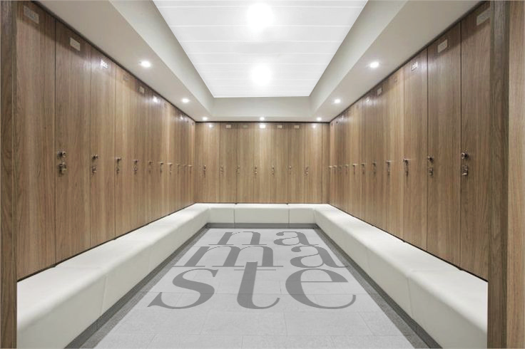 Luxury Locker Room — Branded Steam Room